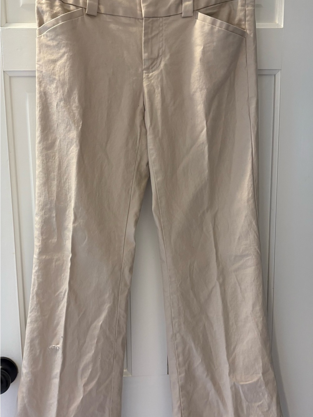 Gap curvy 8 long chinos/khakis